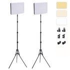 2 Pack Led Video Light Kit  Studio Lights With 78 7   Tripod Stand  Photography