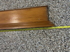 Antique Salvage Wood Door Header Pediment Molding 48 5   I Think Fir See Photos