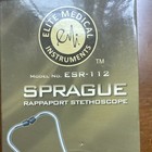 Elite Medical Instruments Esr-112 Sprague Rappaport Stethoscope Dual Head Black