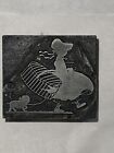 Printing Letterpress Antique Printer Type Block Decorative Print Cut  208