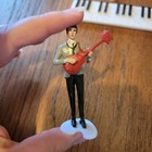 Vintage Wiltons  the Beatles  Figures  1960s Plastic Hong Kong  Cake Set