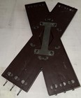 Lionel 5023 X Crossing Track O27 Gauge Model Train Brown Plastic Usa Railroad