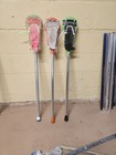 Lot Of 3 Rare Slightly Used Brie Guru Lacrosse Sticks