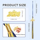 2026 Tassel Graduation  Blue And Gold Graduation Tassel  2026 Tassel Charms F   