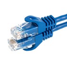 Cat6e cat6 Ethernet Lan Network Rj45 Patch Cable Blue 25ft - 200ft Multipack Lot
