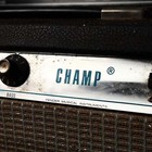 Vintage 70s Fender Champ Silverface Tube Amp