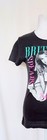 Britney Spears Womens Medium Short Sleeve Baby One More Time Tee Shirt Black