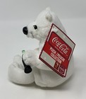 Coca-cola Polar Bear W  Bottle Bean Bag Plush Stuffed Animal Toy Cavanagh Group
