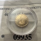 2000  10 Liberia Statue Of Liberty Gold Coin  5 Gram  585 Gold Mini Coin W coa