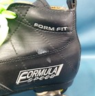 Black Pacer Formula Speed Quad Roller Skates Form Fit No Size Seen Neon Green