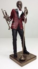 Jazz Band Collection - Singer   Trumpet Player Home Decor Statue