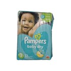 1  Vintage 2013 Pampers Baby Dry Sz 3 - Pack Of 32 Diapers Sesame Street