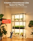 Vevor Indoor Greenhouse 4-tier  Black   4-tier   greenhouse With Mechanical Timer