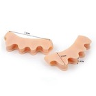2 Pcs Bunion Corrector Silicone Toe Separator Straightener Orthopedic Toes Space