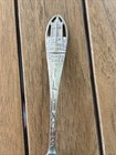 Vintage Sterling Silver Souvenir Spoon   Chimes Tower  University Of Illinois