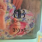 Nos Burnes 1991 Baby Nursery Picture Frame 3 5x5 Abc Blocks Teddy Bear