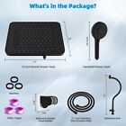 Hibbent 13   Shower Head High Pressure Rainfall Shower Head With Handheld Spray