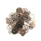 20pcs Bronze Watch Parts Steampunk Cyberpunnk Cogs Gears Diy Jewelry Crafts B