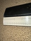 Vtg K e Favorite Slide Rule Keuffel   Esser  4055 W hard Case