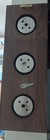 Vintage Barometer Thermometer Hygrometer Wood   Gold Colored Wall Weather Plaque