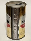Caulier Export Empty Beer Can  Straight Steel  Belgium  Oi On Lid