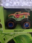 Hot Wheels Monster Trucks Glow In The Dark Epic Loop Challenge Play Set New