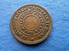1863 High Grade Civil War Patriotic Token F-207 409a   The Flag Of Our Union dix