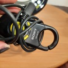 Sony Pysc Walkman Portable Cd Player Black Neon Green Headphone Control D-ej100