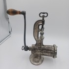 Enterprise No  10 Large Food Chopper Meat Grinder  Hand Cranked