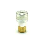 Schrader - Twist Lock Quick Coupler Air Hose Connector Fittings 1 4 Npt Plug Kit