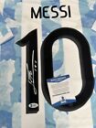 Soccer Jersey  10 Lionel Messi Argentina Hand Signed Autographed Bas Coa