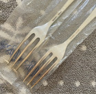 Stieff Williamsburg Queen Anne 7 75    Sterling Dinner Forks  Set Of 2  brand New 