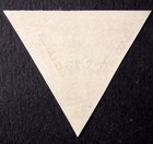 Latvia 1931 Air Mail Single Triangle Imperf Mnhog Unused Ovp Ref  Lv-15