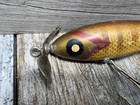 Vintage Fishing Lure Paw Paw Bait Co  Minnow Vintage Wood Lure Used