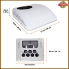 12v Roof Rv Air Conditioner Heat   Cool 10000btu Electric Ac Unit For Rv Truck