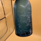 1860s Owen Casey Eagle Soda Works Sacramento California Blob Top Beer Blue