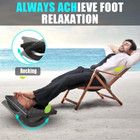 Rocking Foot Stool Footrest  Ergonomic Footrest For Office Chair With Massage Su