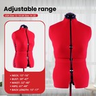 Pdm Worldwide Dress Form Adjustable Female Mannequin For Sewing Size 12-18