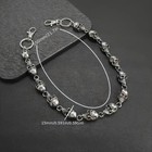 Skull Jeans Chain Hip Hop Punk Waist Chain Men s And Women s Accessories Alloy