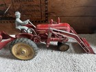 Antique Rare 3 Piece Massey Harris Tractor Loader Manure Spreader Toy Ruehl 