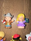 Lot Of 12 Fisher-price Little People Figures
