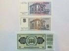 3 Pcs Nikola Tesla Banknote Set  Memorabilia Currency Lot  Tesla Museum Belgrade