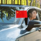 10 Pcs Flag Pole Without Bracket Car Window Flag Pole Flag Pole Truck Mount