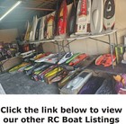 Custom 54  Bonzi Fountain Hull Gas Rc Racing Boat  May Need Service Or Parts