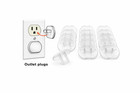 Child Safety Outlet Plug Covers 16 Pack Baby Proof Electrical Socket Caps Clear