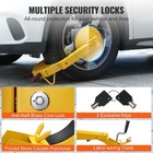 Trailer Wheel Lock Clamp Adjustable Tire Boot Lock For Rv Car Truck Suv 1 Pack