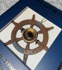 Titanic Authentic Coal Ship Wheel Ornament In Box - Recovered In 1994