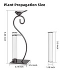 Plant Propagation Station  Plant Terrarium With Tubes Glass Vase  Desktop Gla   