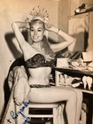 Signed Burlesque Dancer Stripper Photo Lee Sharon Dressing Room Nyc 1950   s