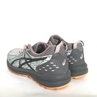 Asics Frequent Trail Shoes Womens Size 6 Gray Lace Up Athletic Running Sneakers 
